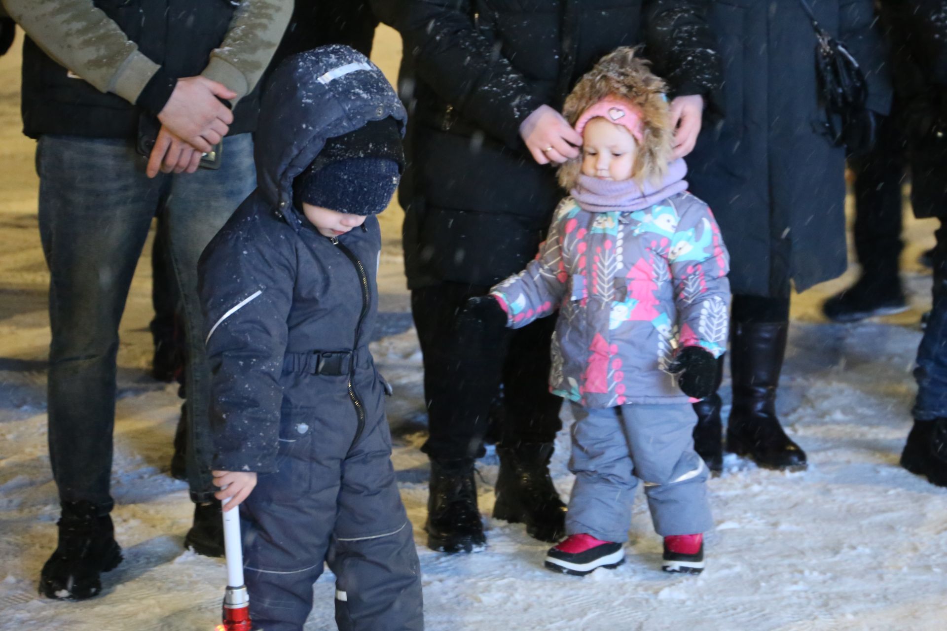 Главная ёлка Алексеевского района зажгла свои огни