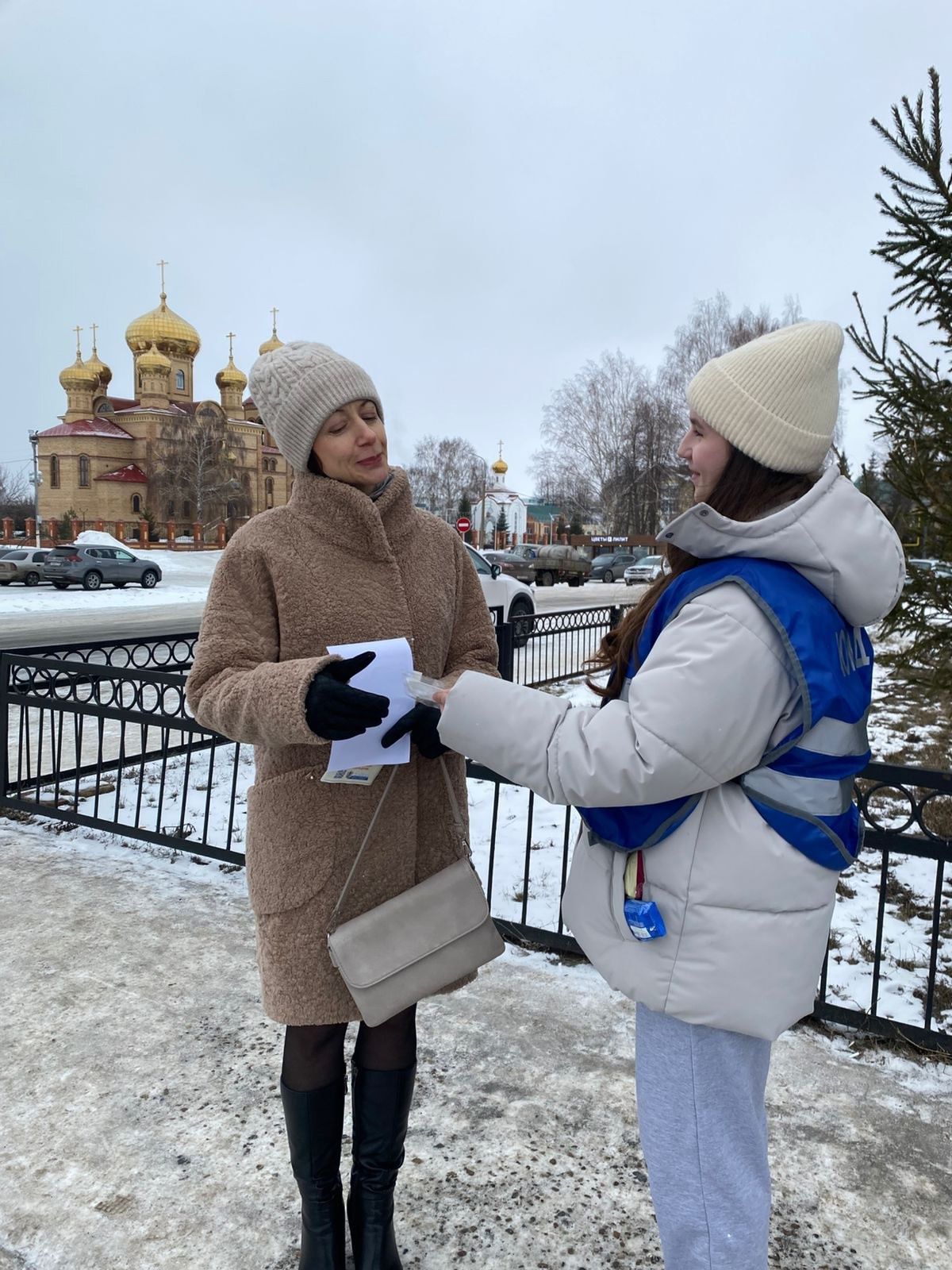 Юные инспекторы Алексеевского района напомнили о безопасности на зимних дорогах