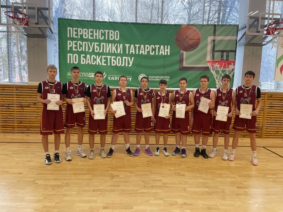 Первенство Республики Татарстан по баскетболу среди юношей 2010 г.р.: яркая борьба алексеевцев
