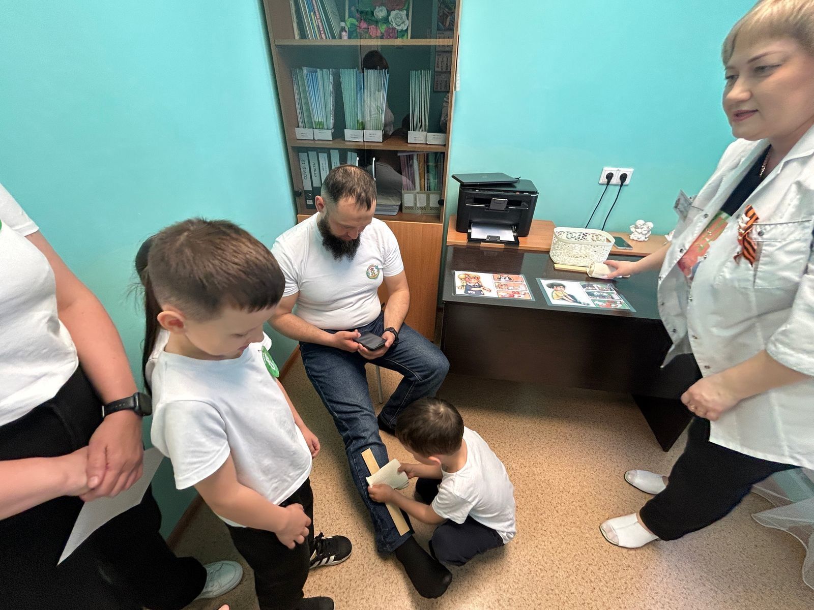 В детском саду «Петушок» прошёл семейный праздник безопасности