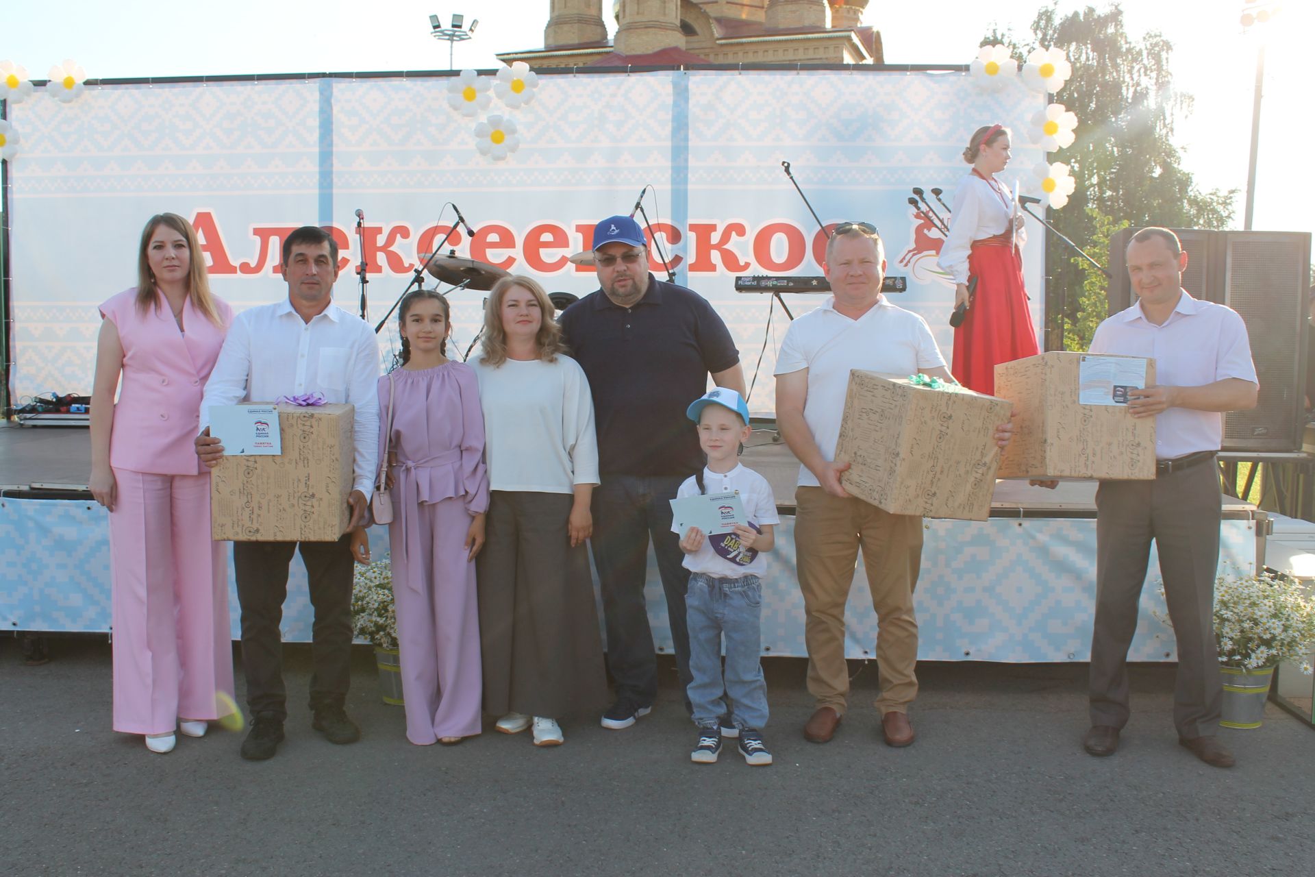 Любовь и верность объединили семьи Алексеевского