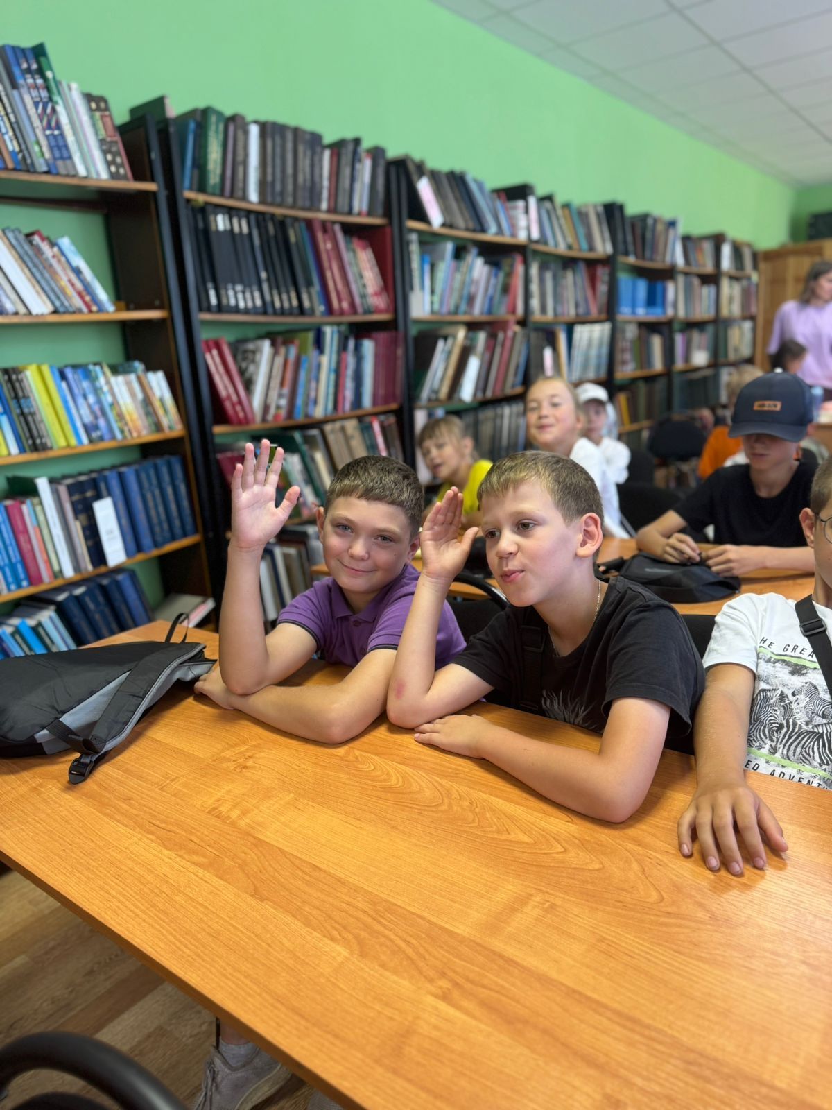 В Алексеевском районе прошло мероприятие ко Дню книголюбов