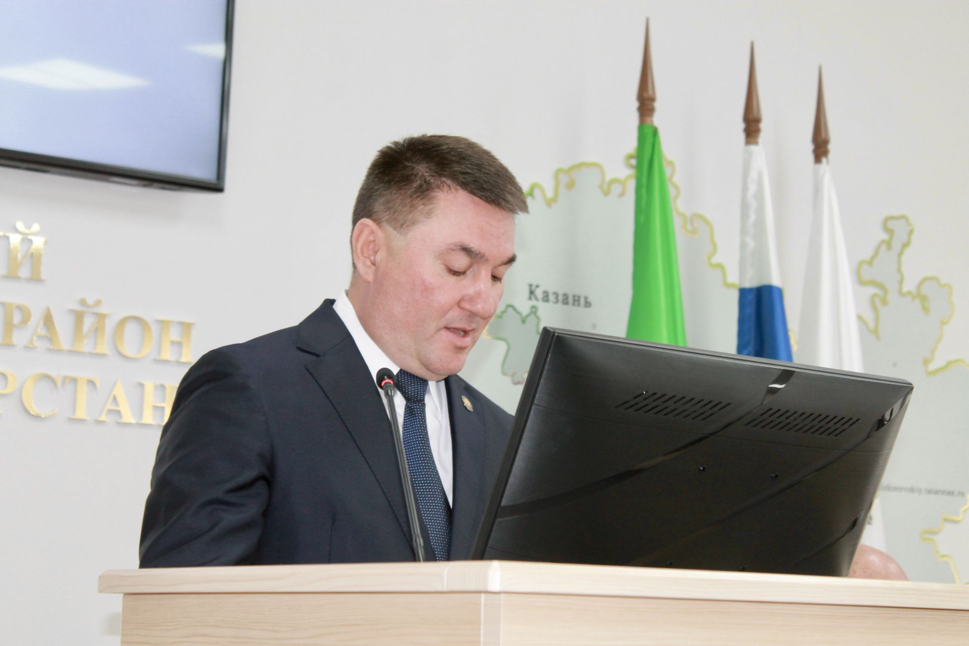 В Алексеевском районе состоялось первое заседание Совета пятого созыва