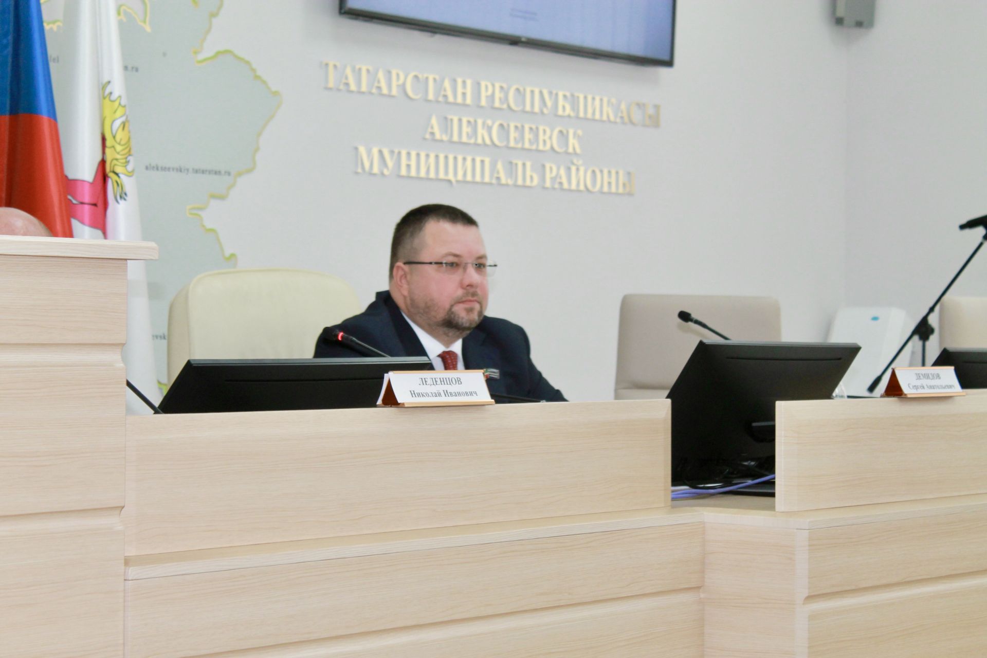 В Алексеевском районе состоялось первое заседание Совета пятого созыва