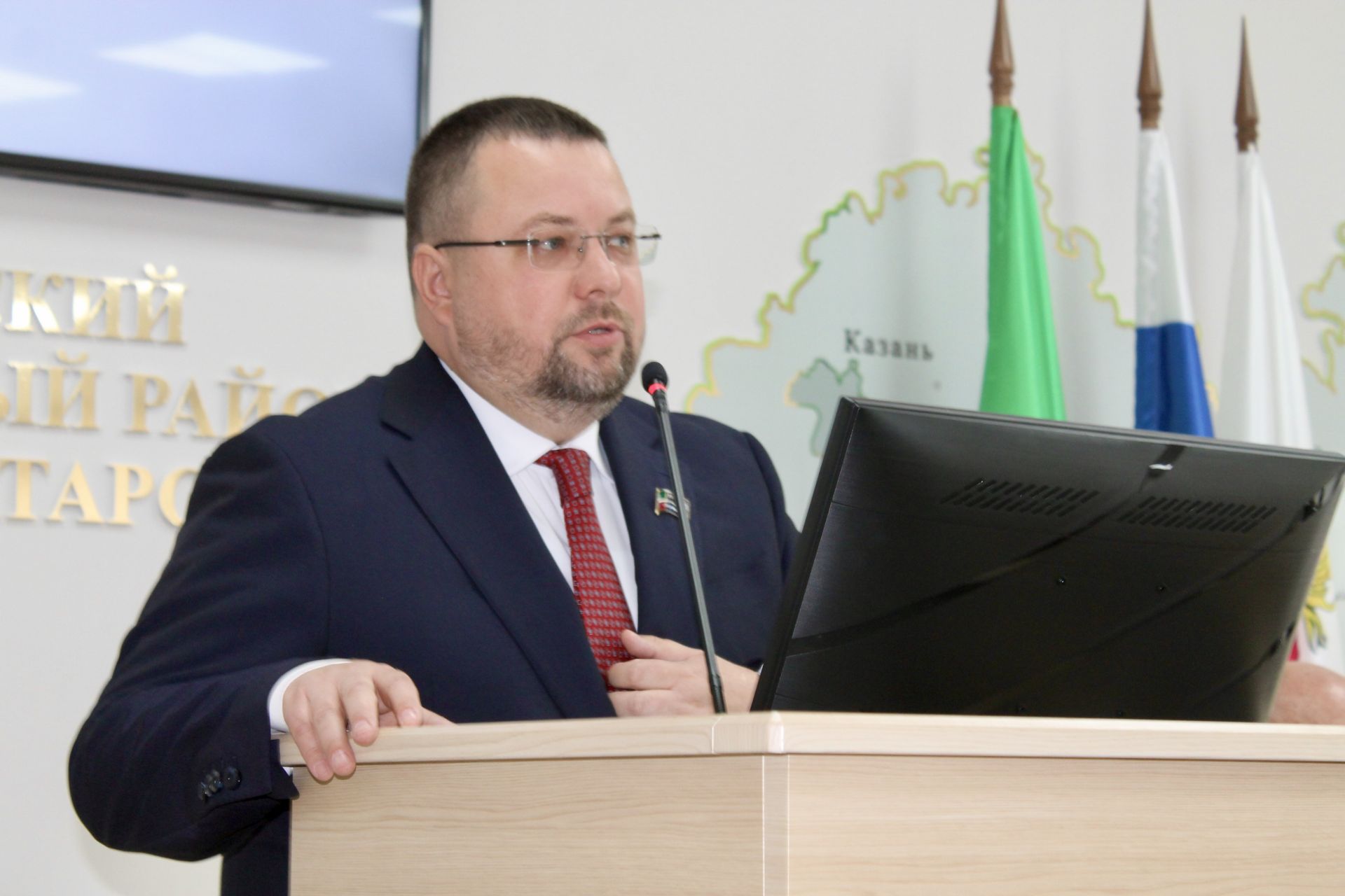 В Алексеевском районе состоялось первое заседание Совета пятого созыва
