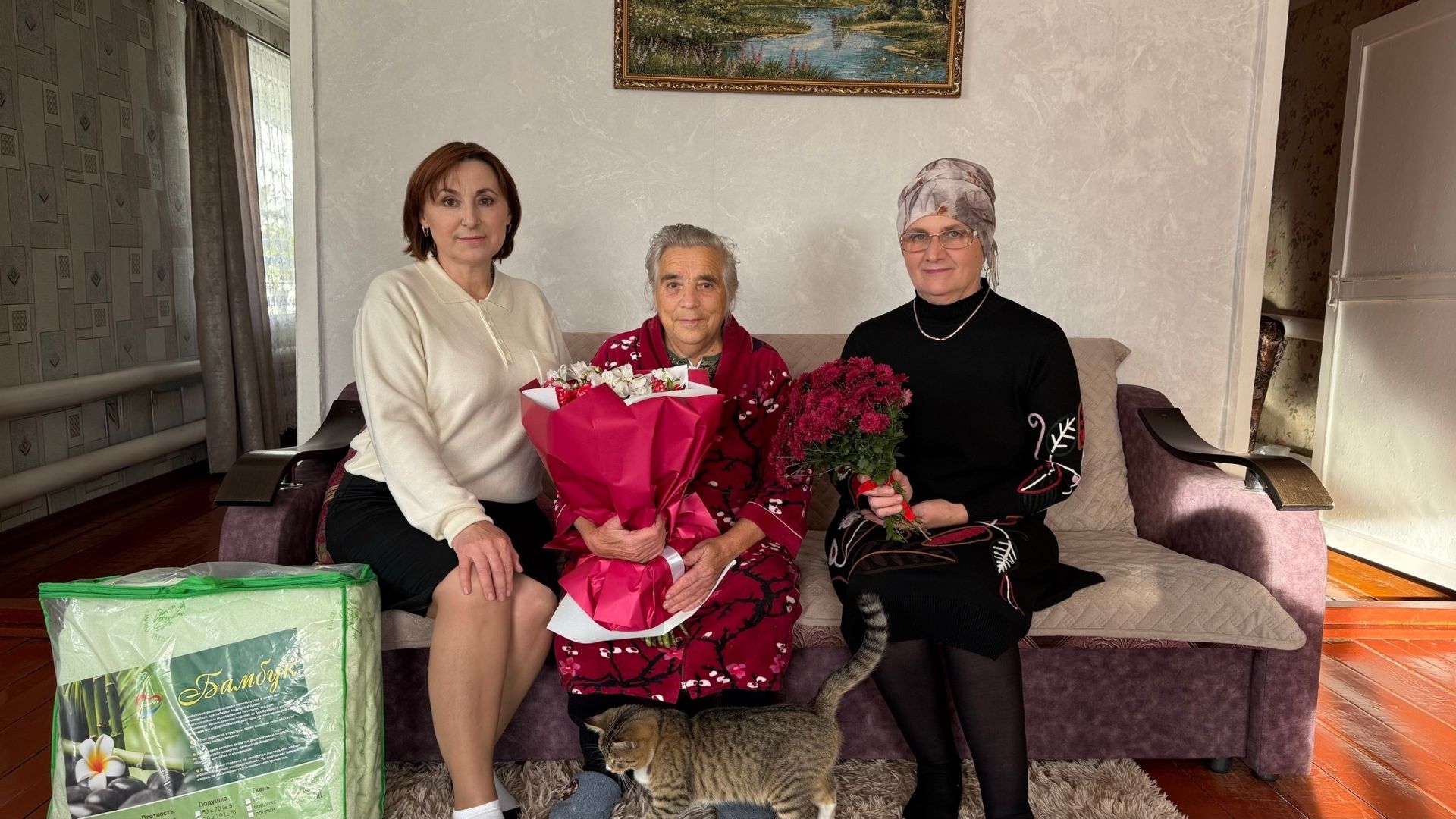 Мария Котова из Степношенталинского поселения празднует 85-летие