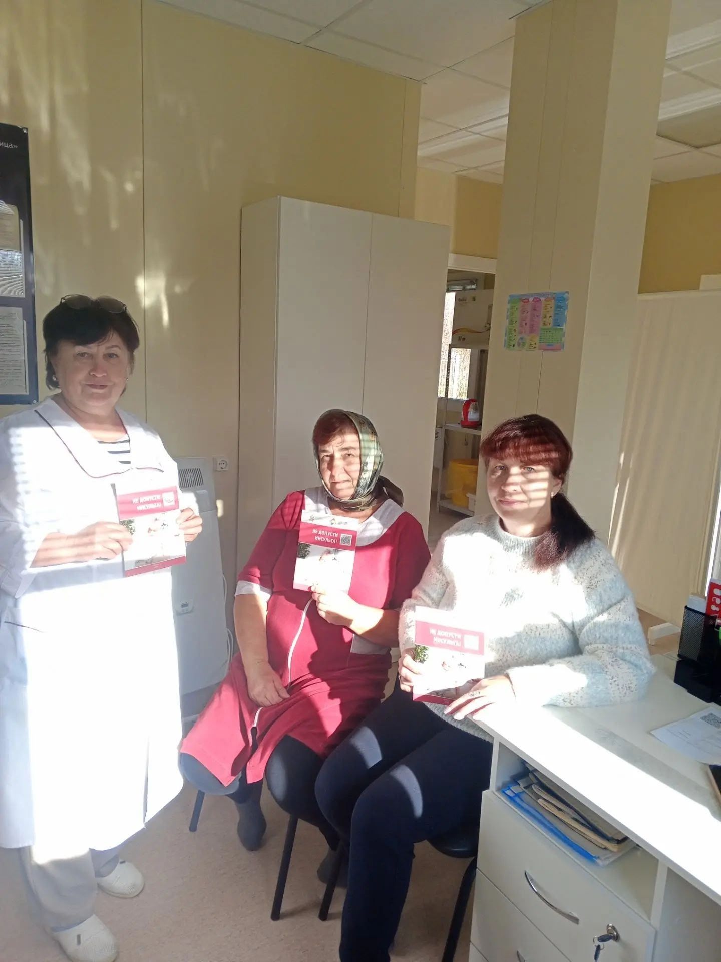 В ФАПах прошли встречи, на которых жители узнали, как заметить первые признаки инсульта