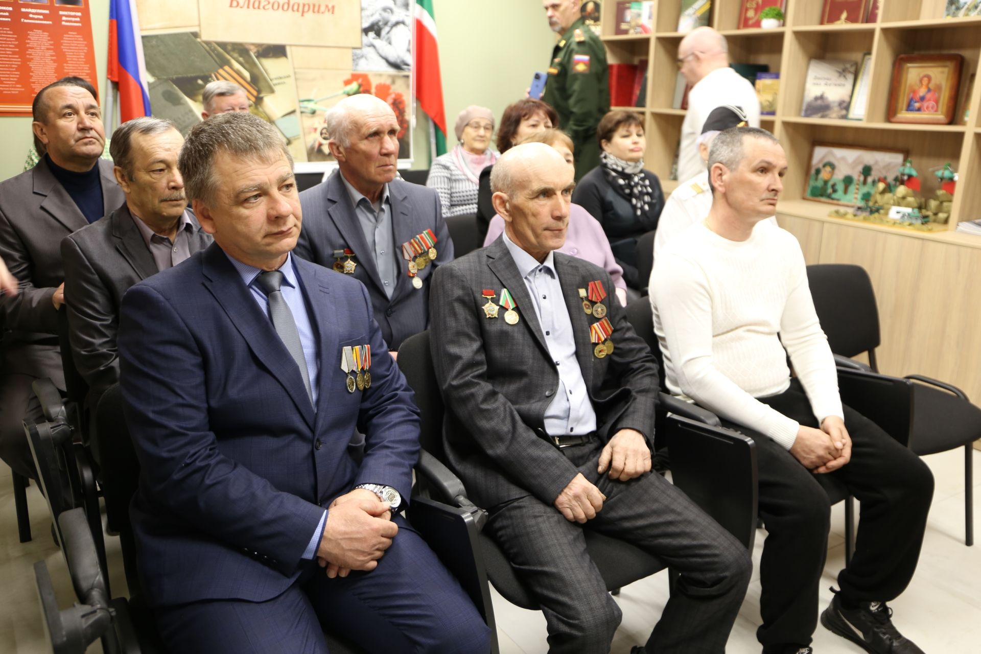 В Алексеевском районе прошла встреча с делегацией Союза ветеранов РТ