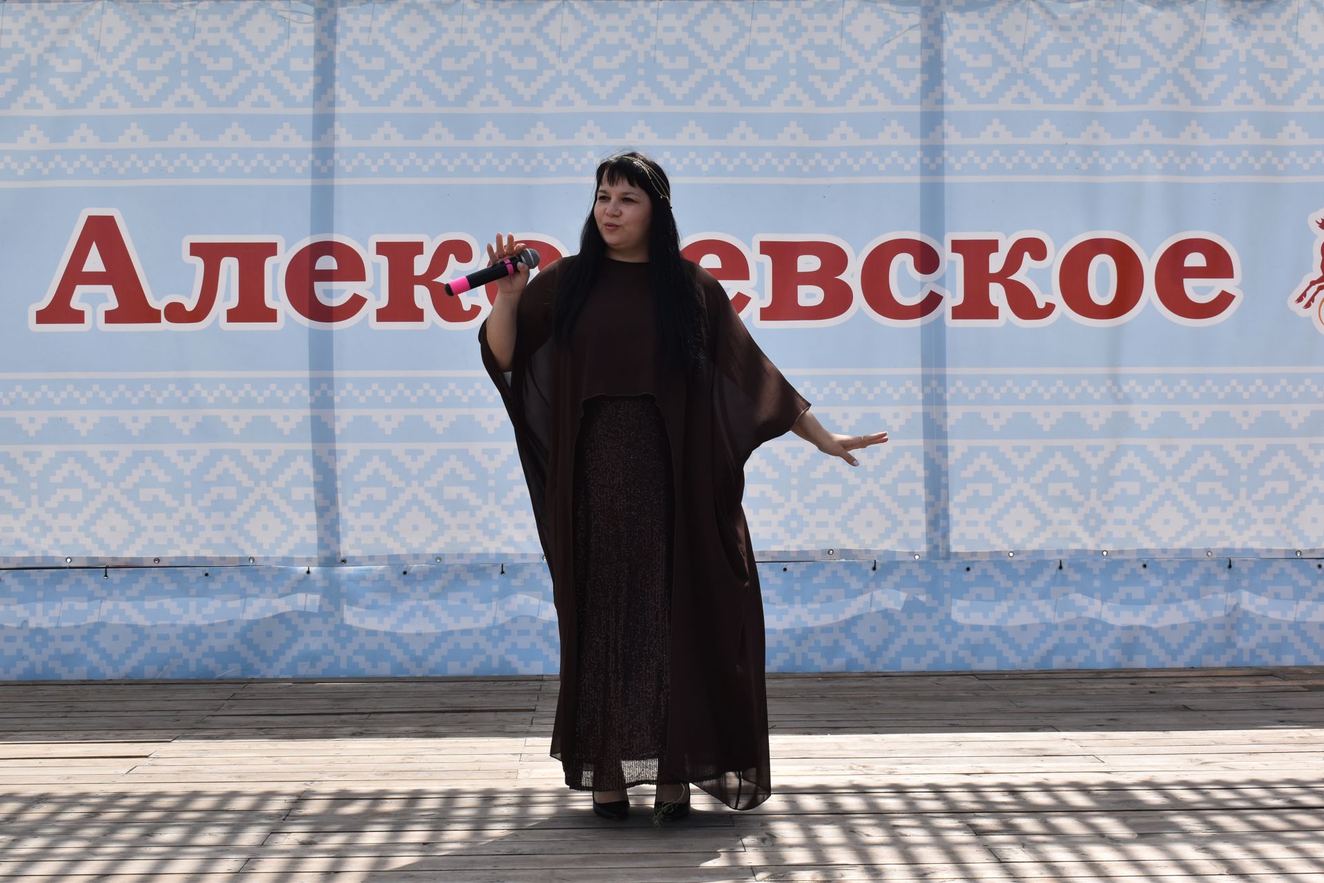 Фоторепортаж с празднования Дня России в Алексеевском