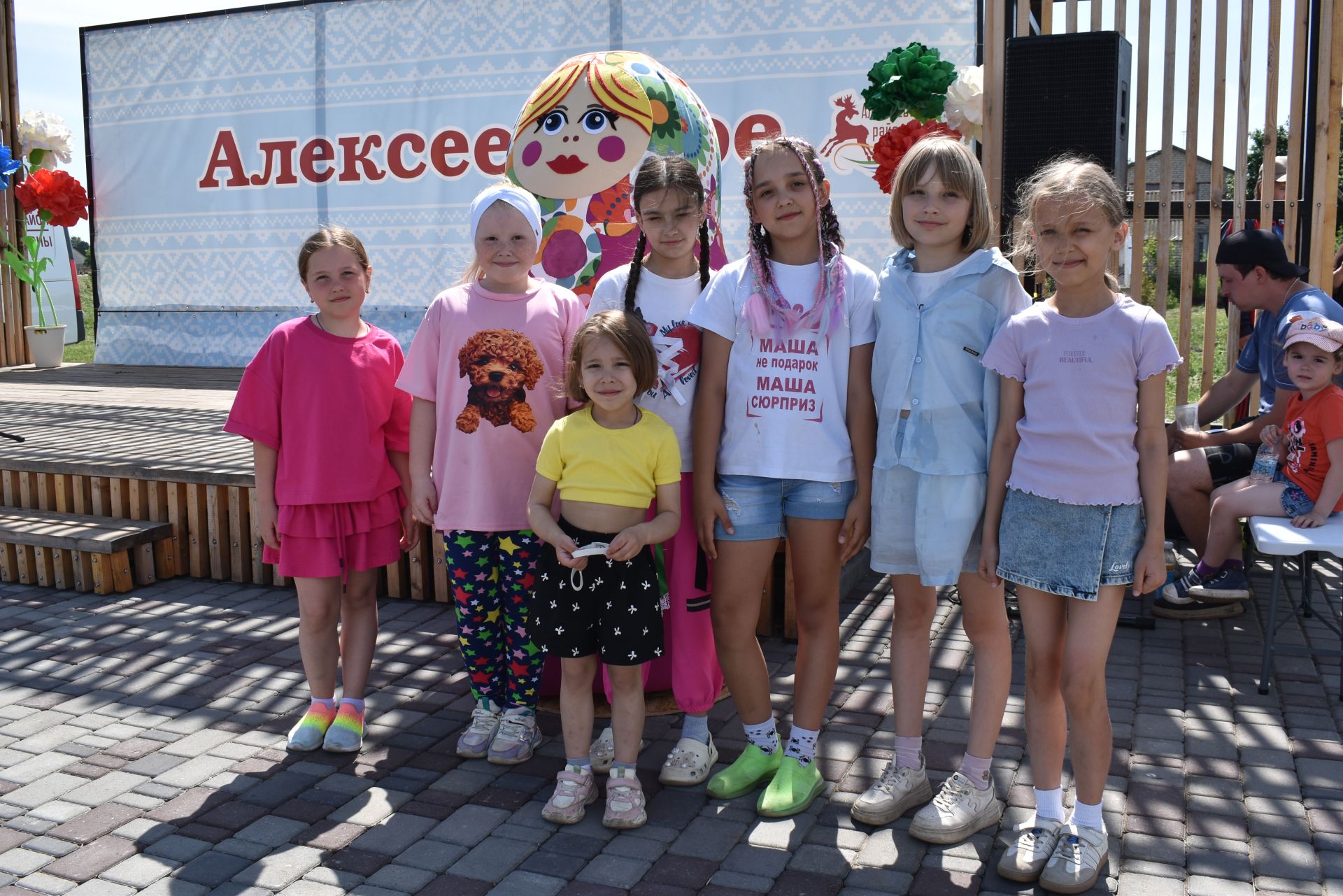 Фоторепортаж с празднования Дня России в Алексеевском
