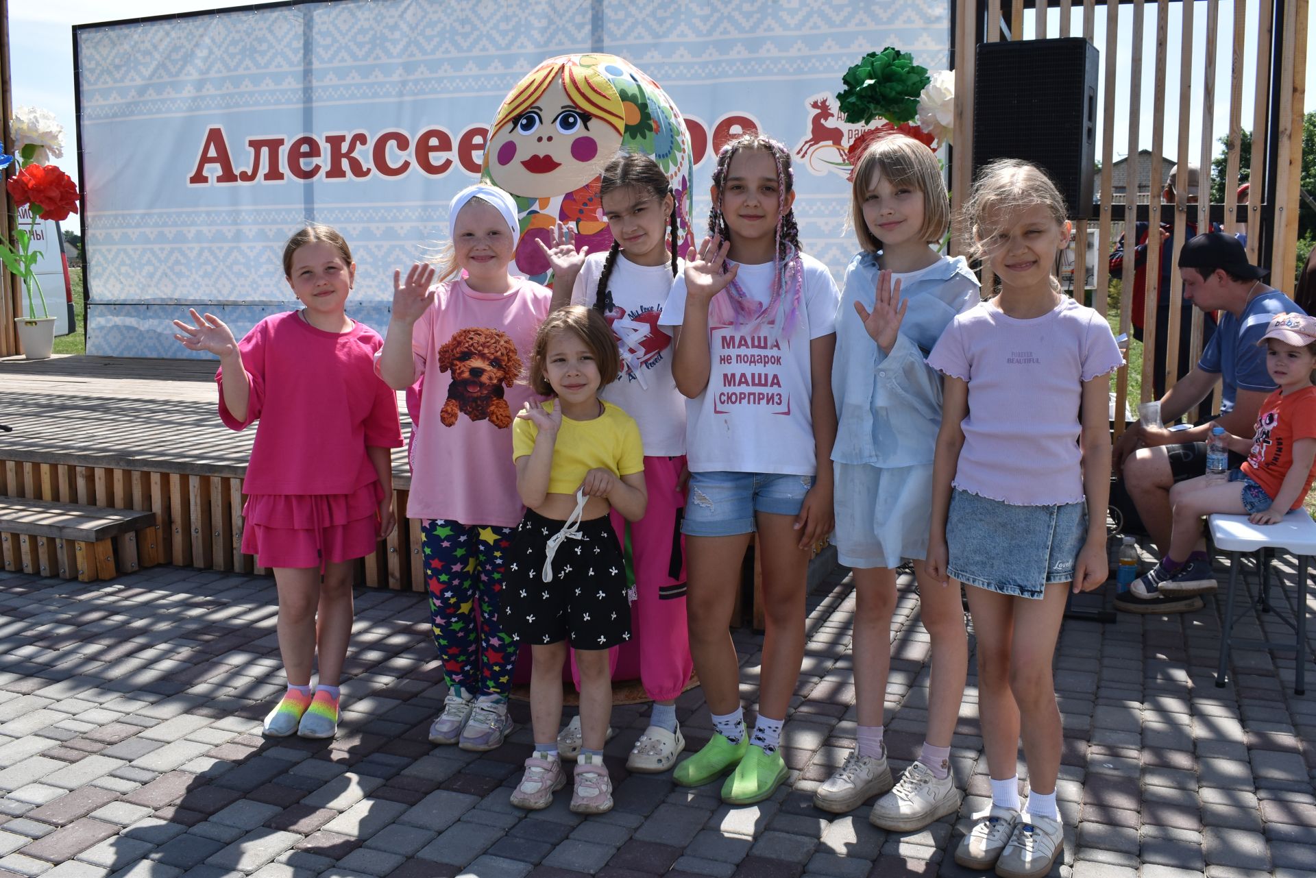 Фоторепортаж с празднования Дня России в Алексеевском