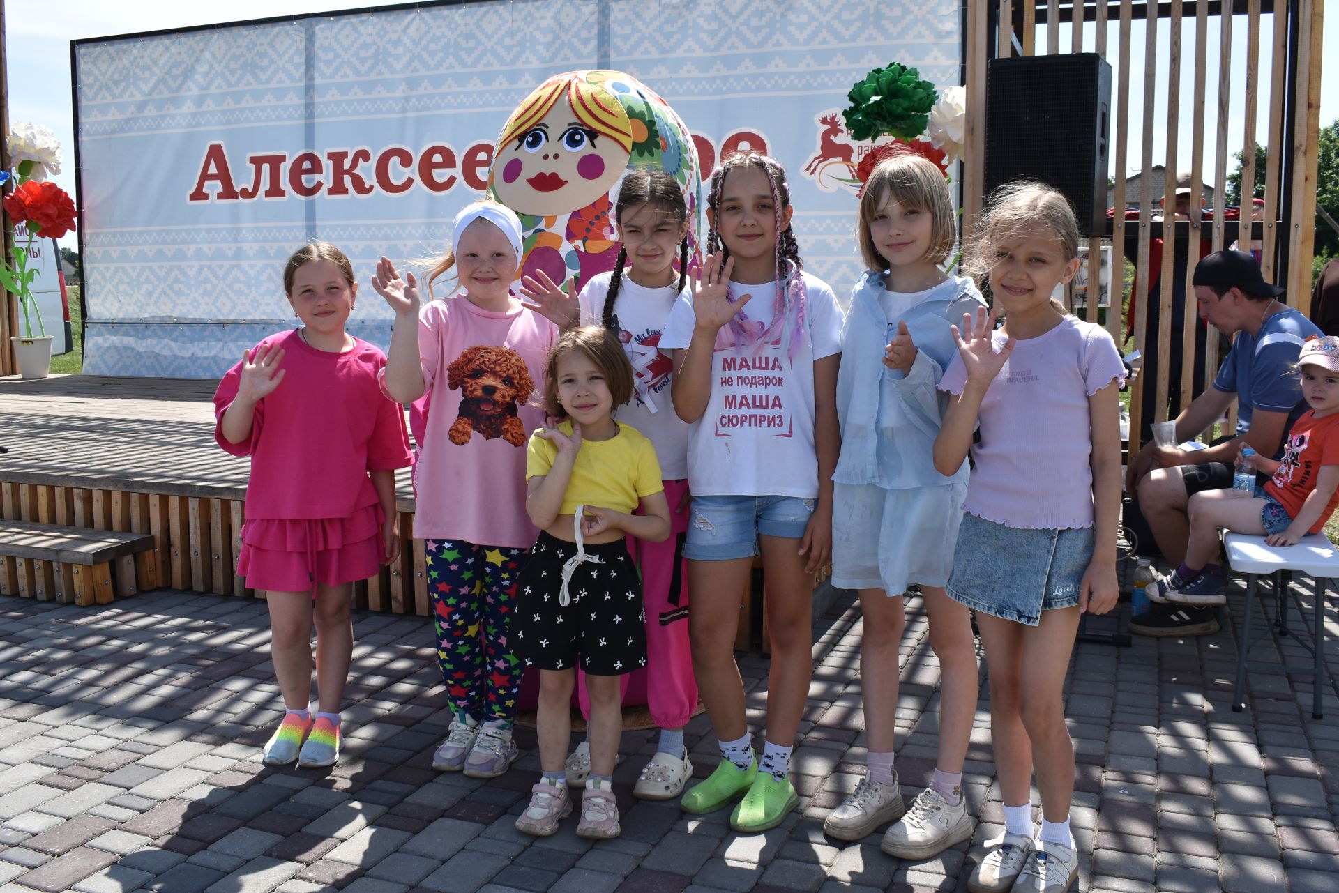 Фоторепортаж с празднования Дня России в Алексеевском