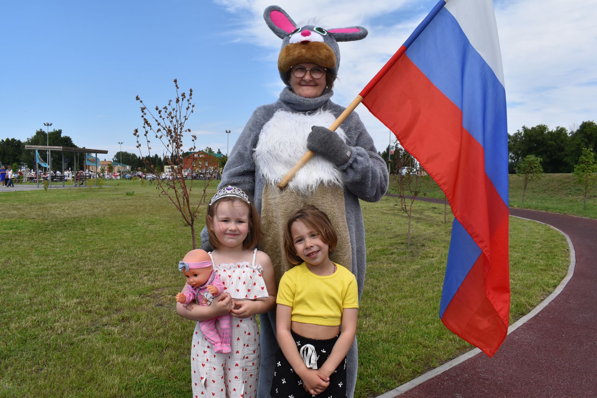 Фоторепортаж с празднования Дня России в Алексеевском