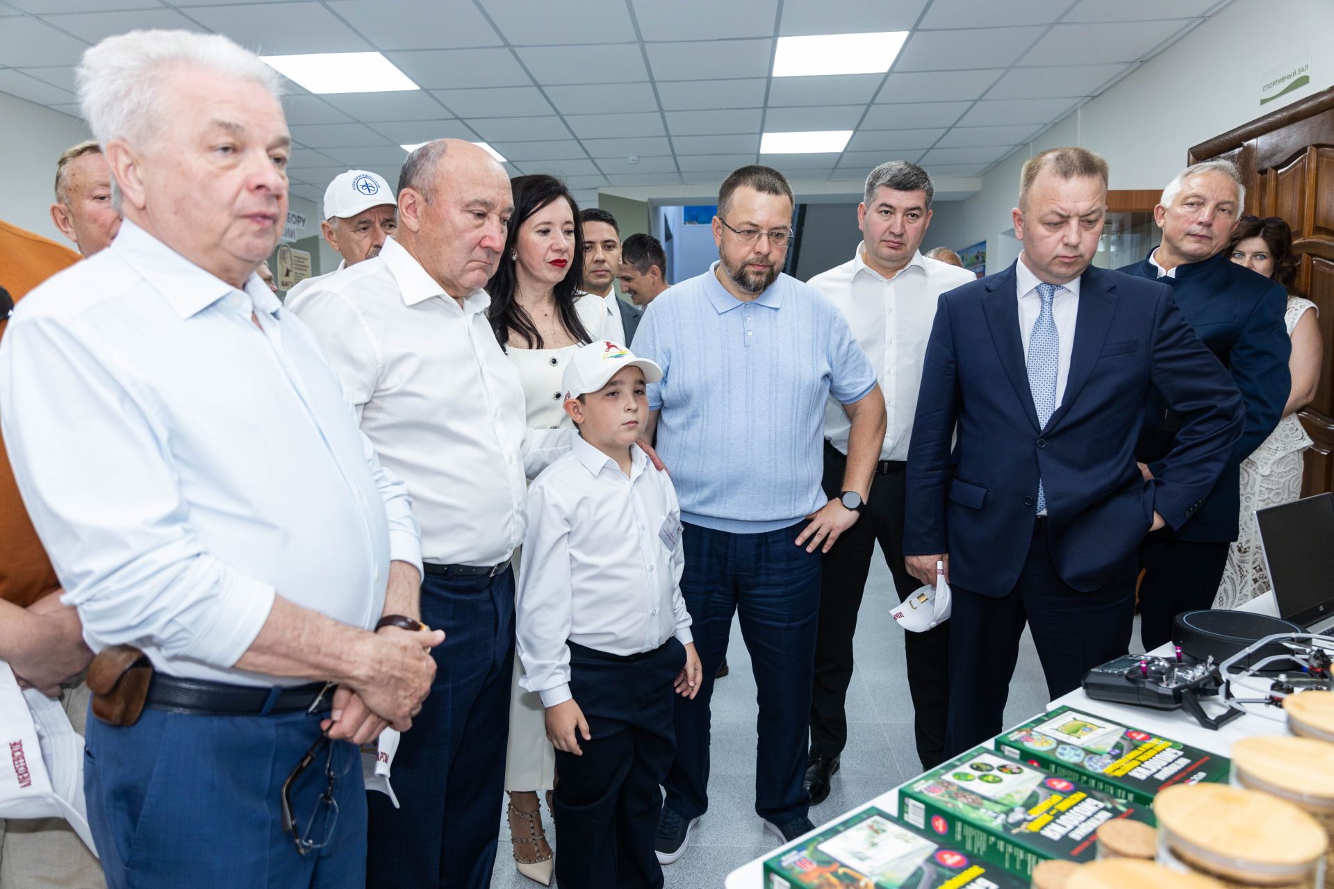 В Алексеевском районе открыли агротехкласс кооперативного профиля