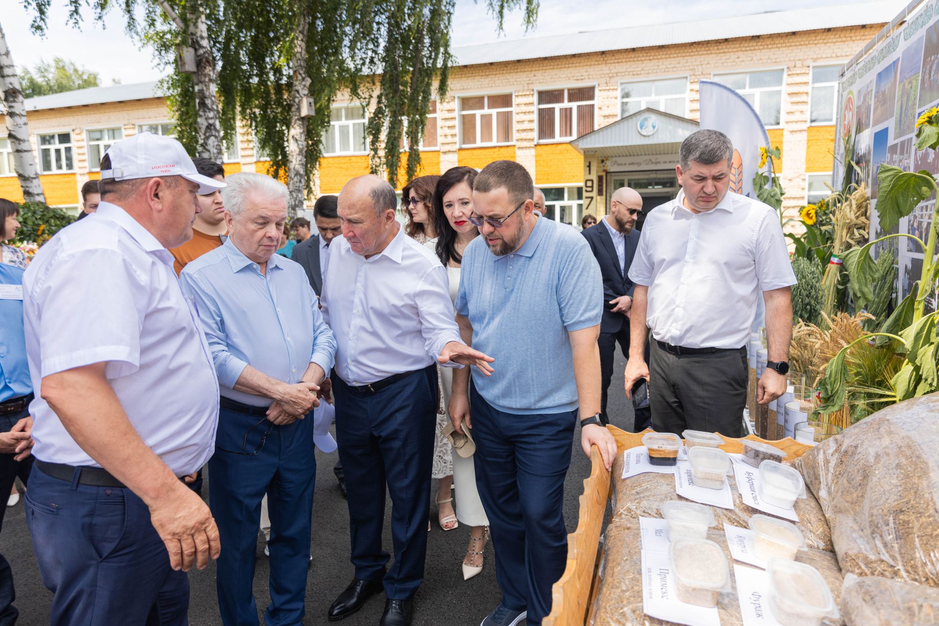 В Алексеевском районе открыли агротехкласс кооперативного профиля