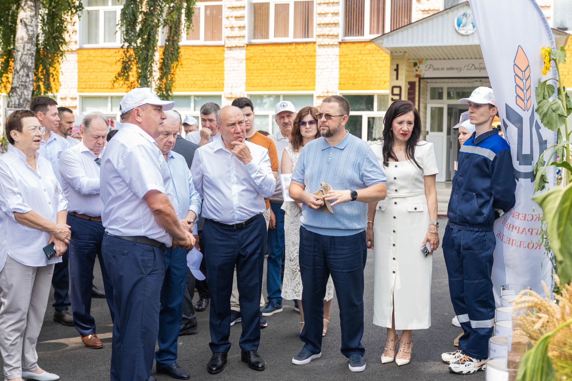 В Алексеевском районе открыли агротехкласс кооперативного профиля