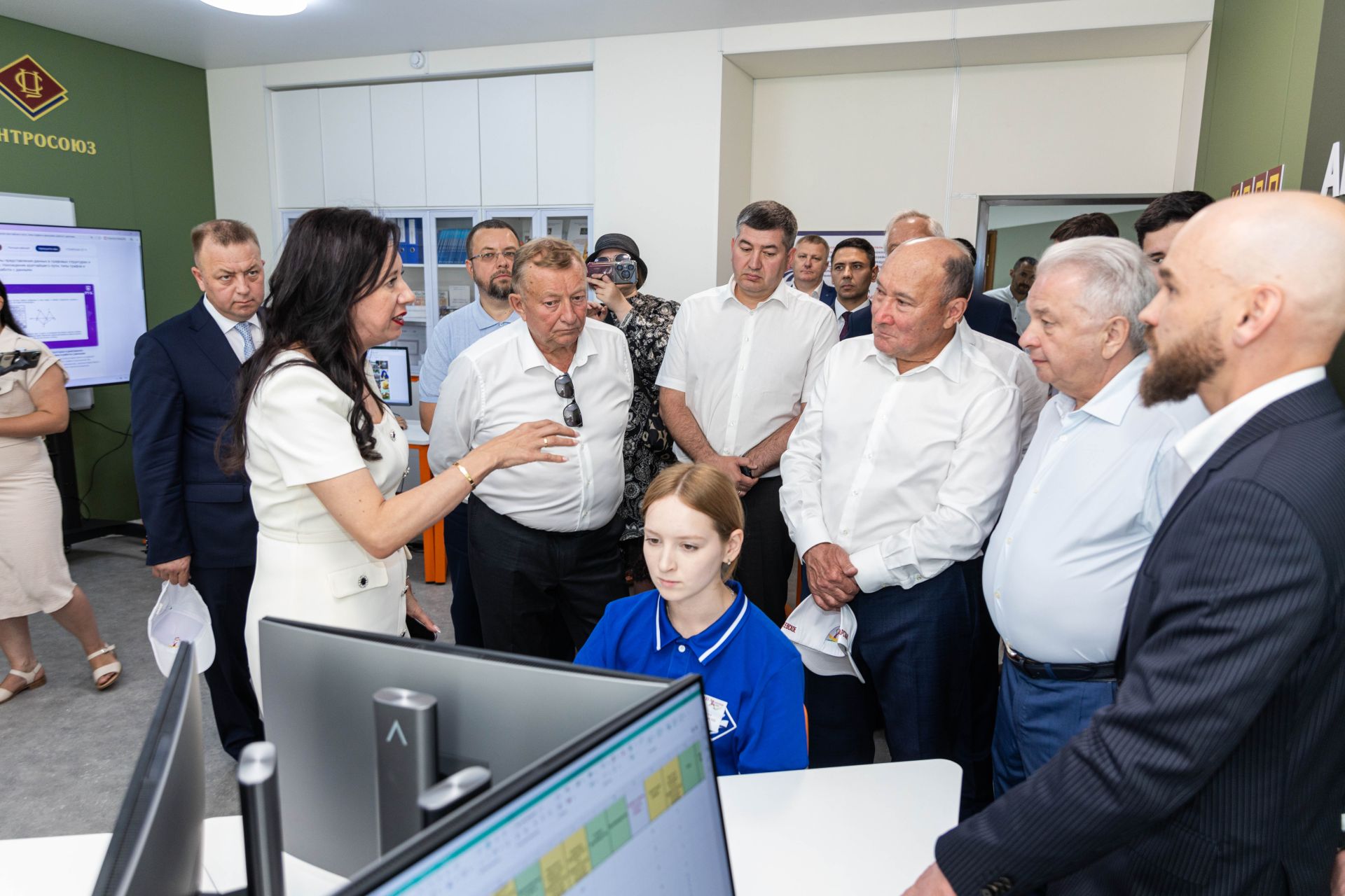 В Алексеевском районе открыли агротехкласс кооперативного профиля