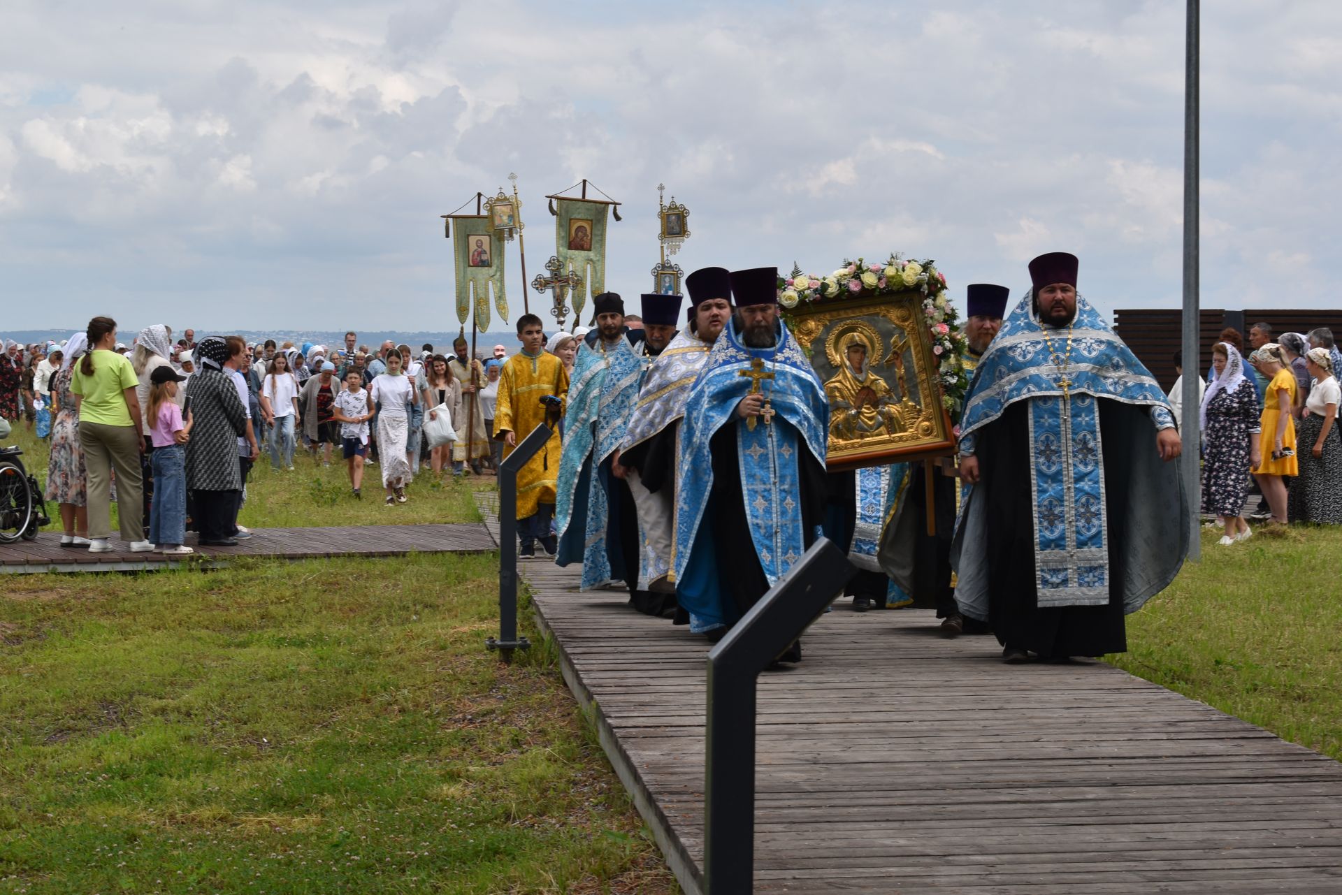 В Алексеевском отметили 210-летие явления чудотворной Ахтырской иконы Божией Матери