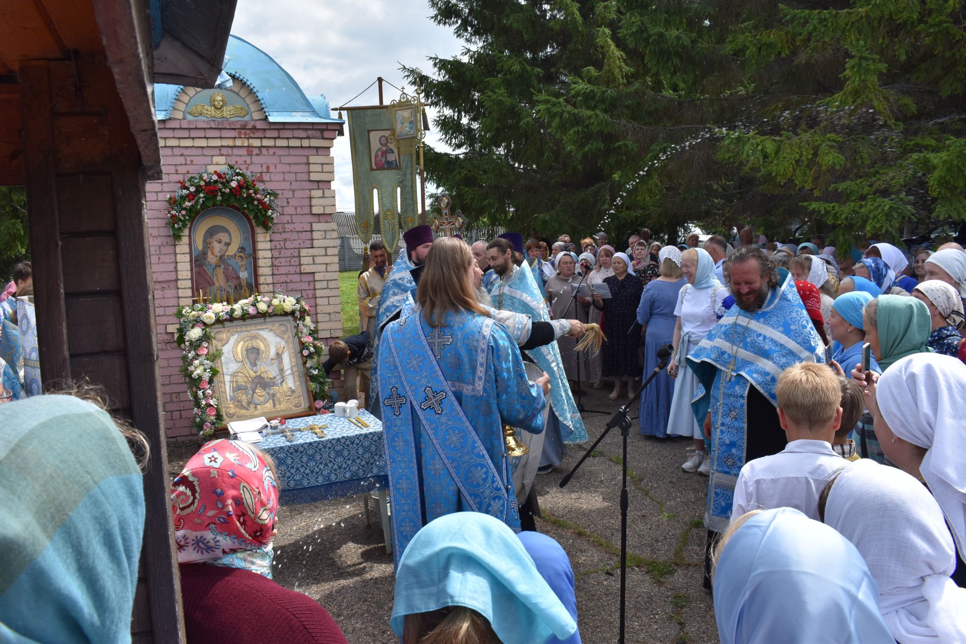 В Алексеевском отметили 210-летие явления чудотворной Ахтырской иконы Божией Матери