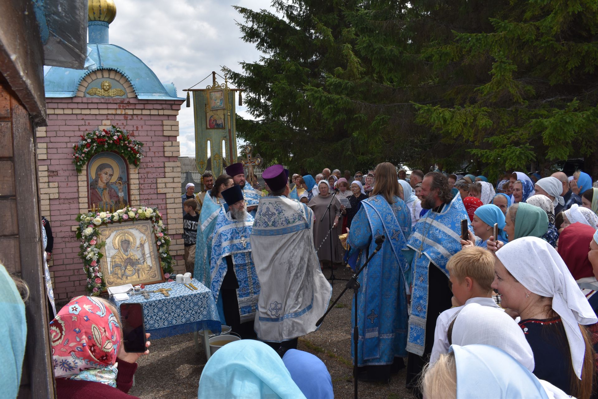 В Алексеевском отметили 210-летие явления чудотворной Ахтырской иконы Божией Матери