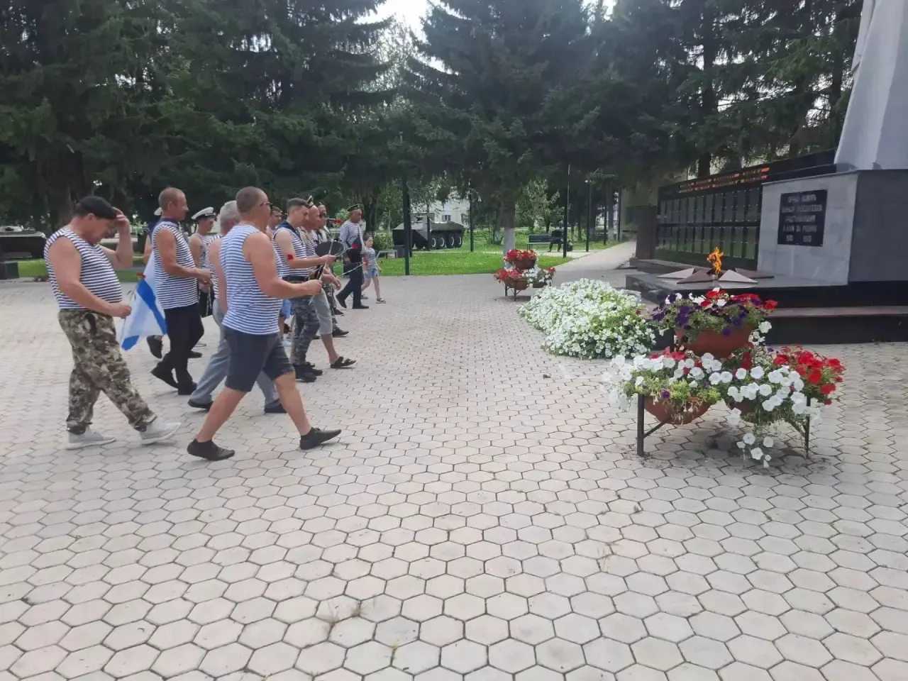 Моряки района отметили праздник