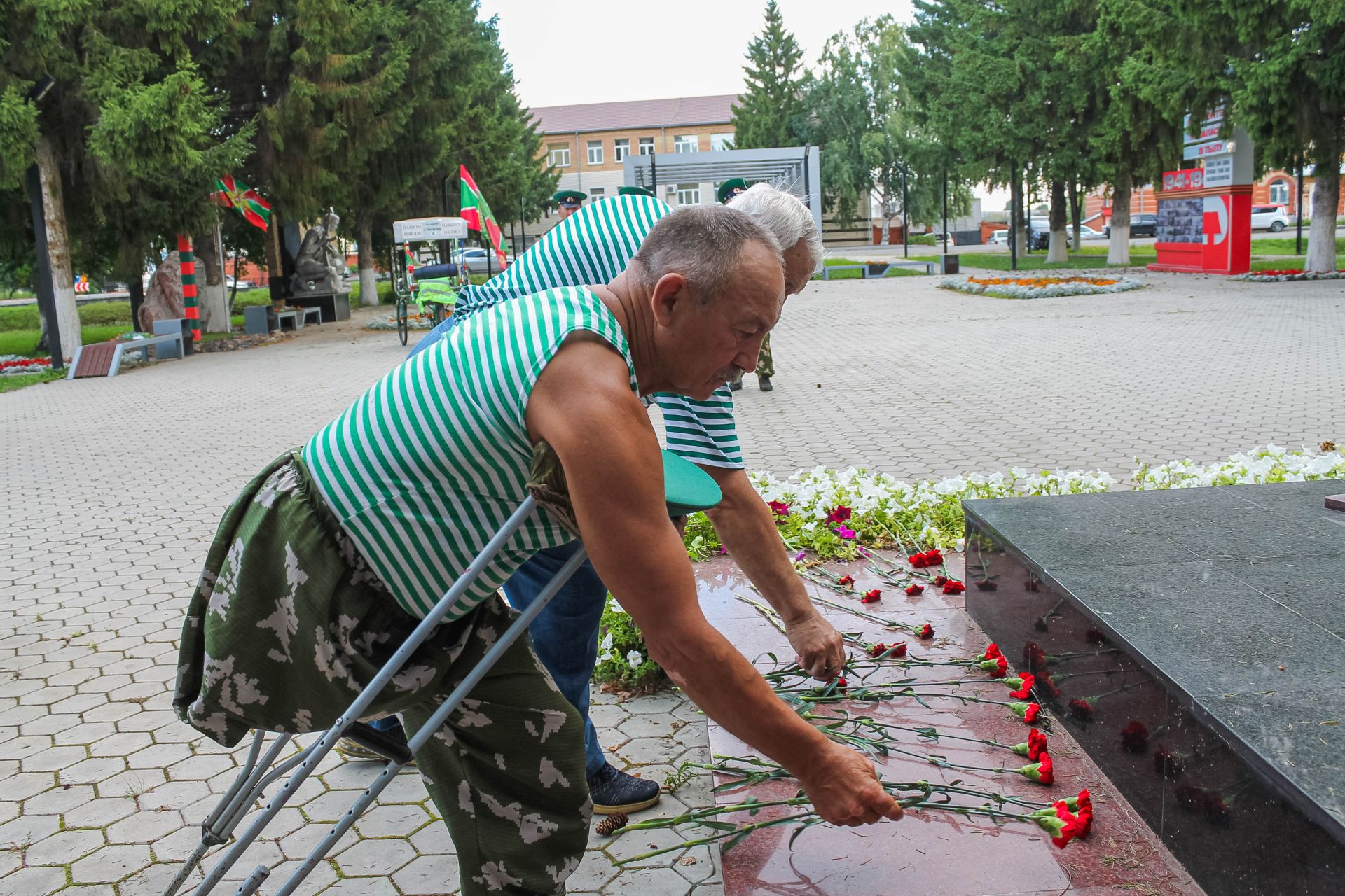 В Алексеевское прибыл участник велопробега памяти погибших бойцов СВО