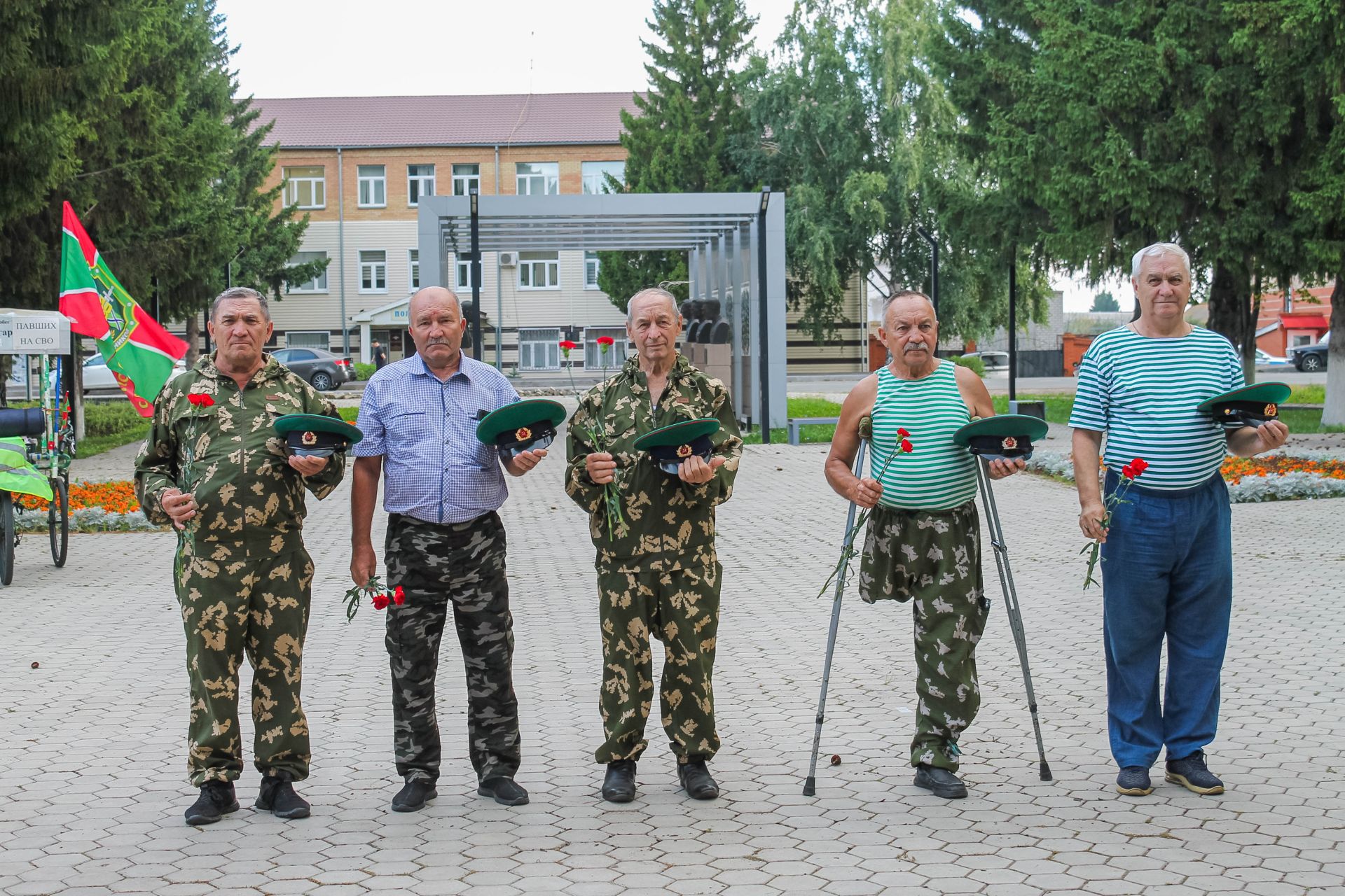 В Алексеевское прибыл участник велопробега памяти погибших бойцов СВО
