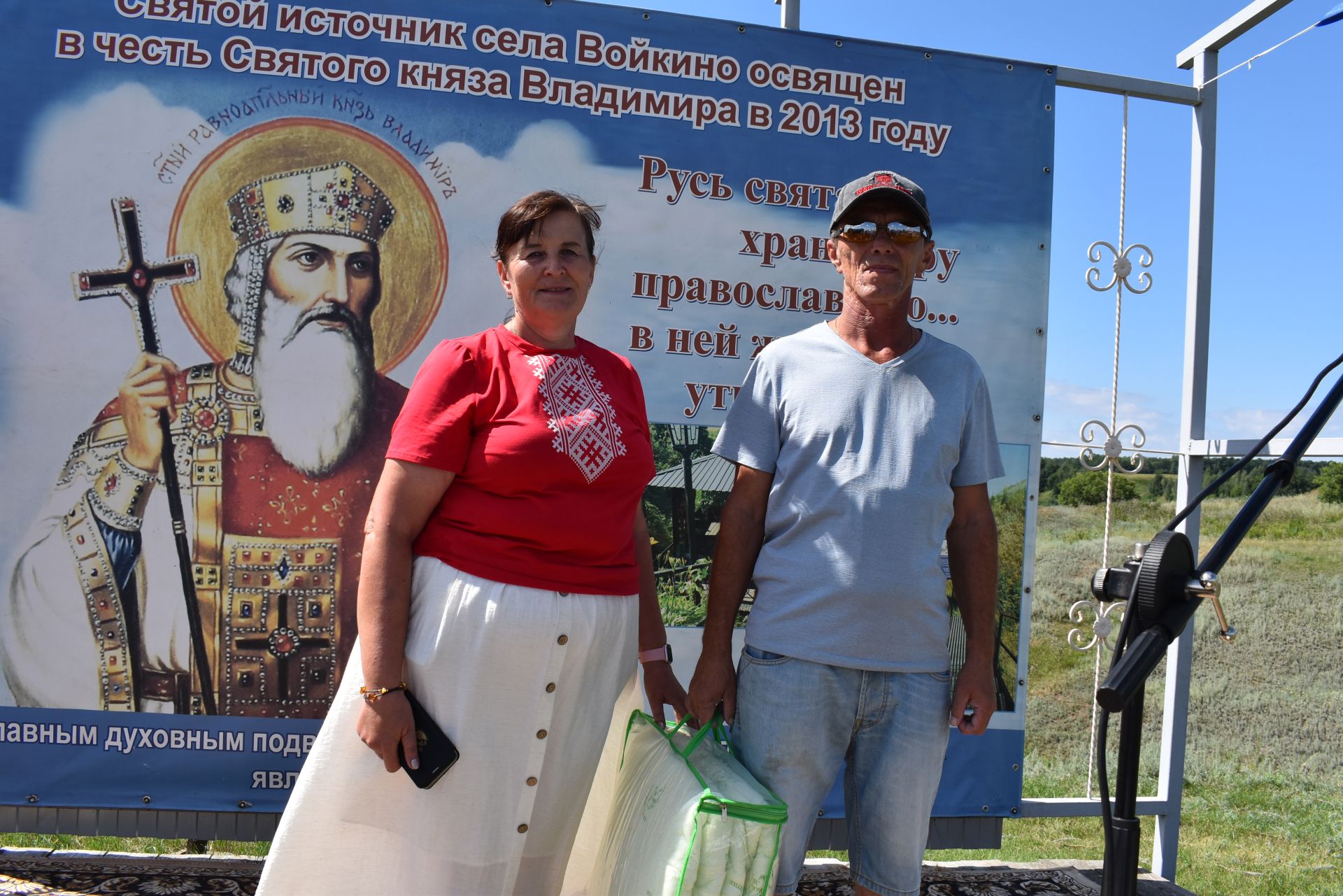 В Войкино отметили День Крещения Руси и День села