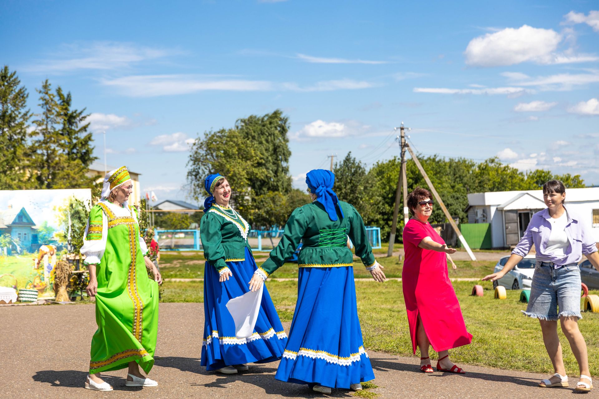 Семейный праздник состоялся в Ромодановском поселении