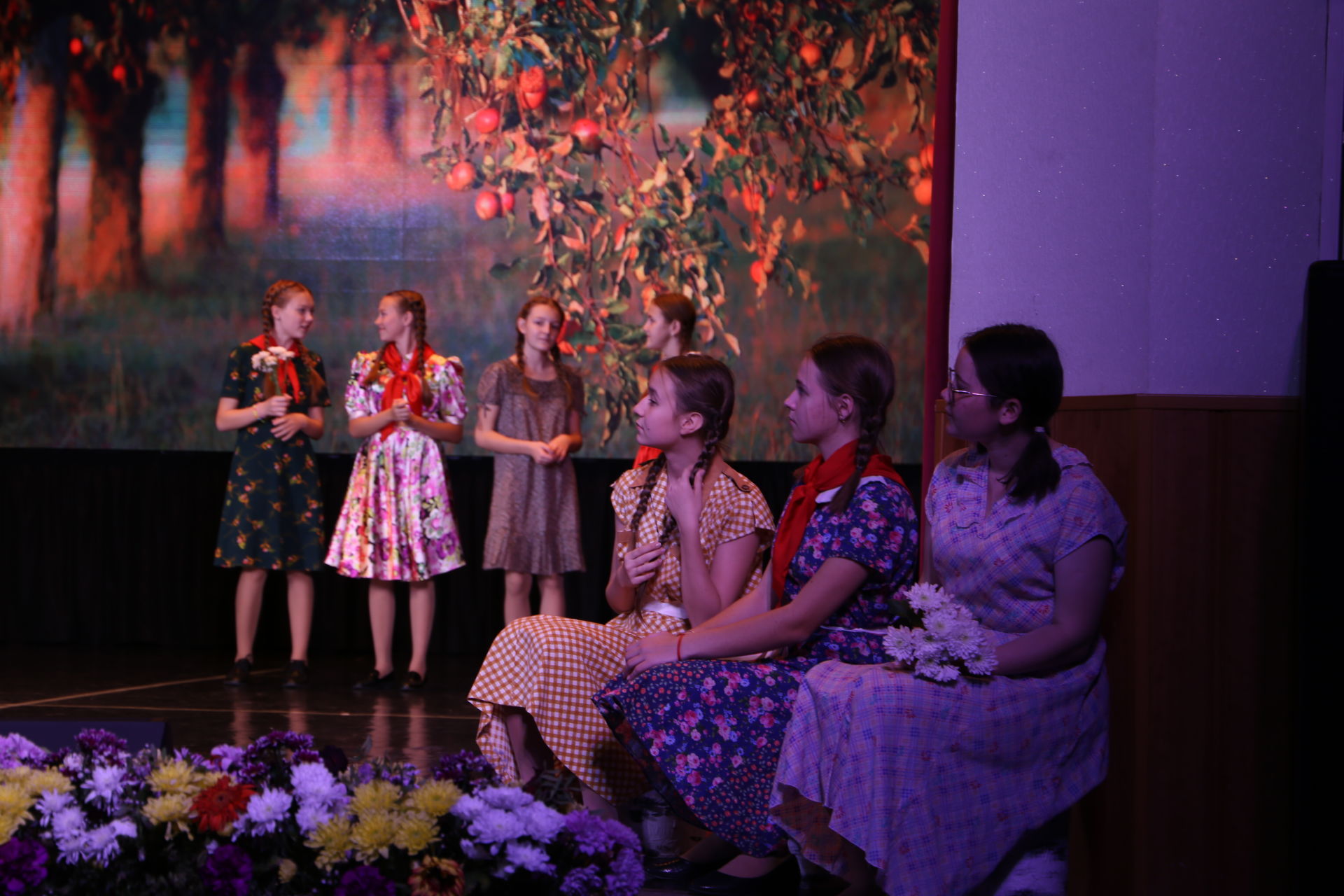В районном Доме культуры состоялся показ спектакля по одноименной повести Аркадия Гайдара