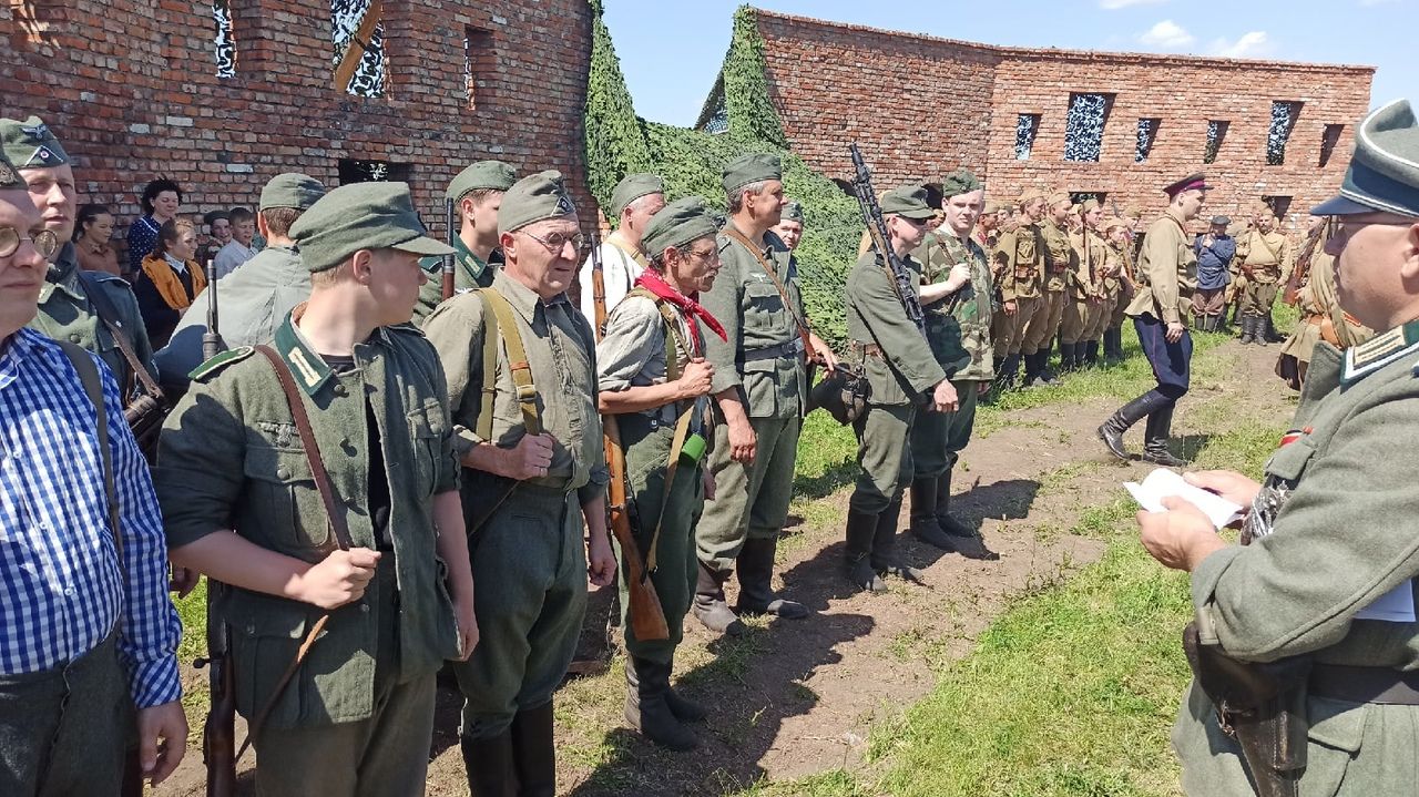 Алексеевцы принимают участие в исторической реконструкции обороны Брестской крепости