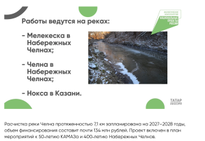 В Татарстане стартовало масштабное оздоровление рек
