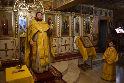 В новогоднюю ночь в Алексеевском молились за мир и благополучие