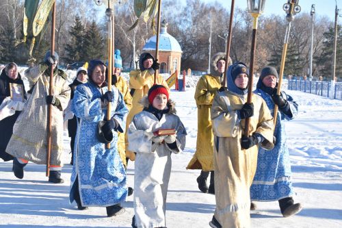 Алексеевцы отпраздновали Крещение Господне