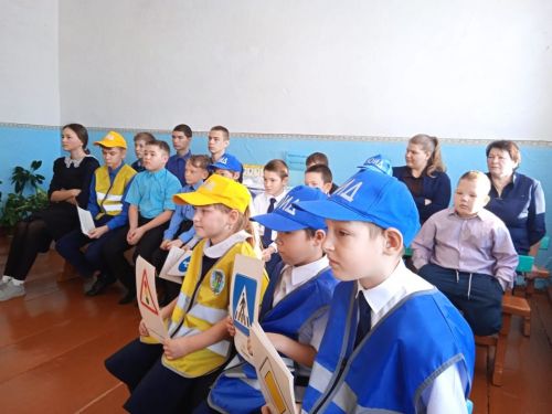 Шаминским школьникам напомнили правила дорожного движения