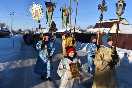 Алексеевцы отпраздновали Крещение Господне