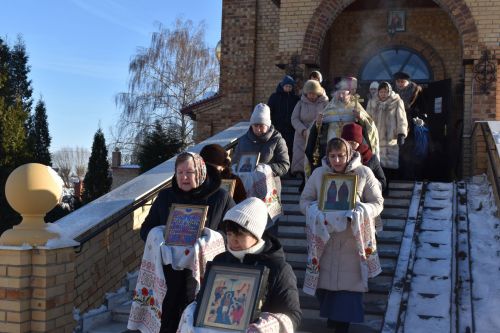 Алексеевцы отпраздновали Крещение Господне