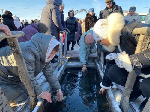 Алексеевцы отпраздновали Крещение Господне
