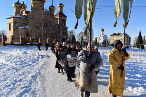 Алексеевцы отпраздновали Крещение Господне