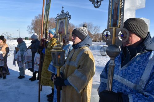 Алексеевцы отпраздновали Крещение Господне