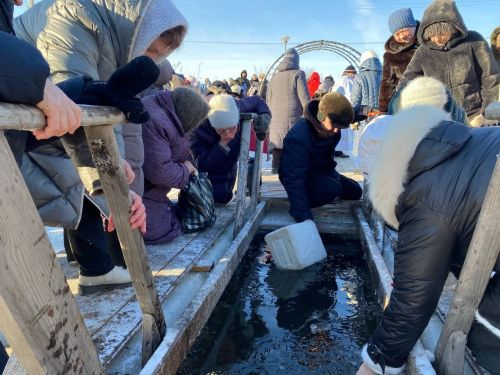 Алексеевцы отпраздновали Крещение Господне