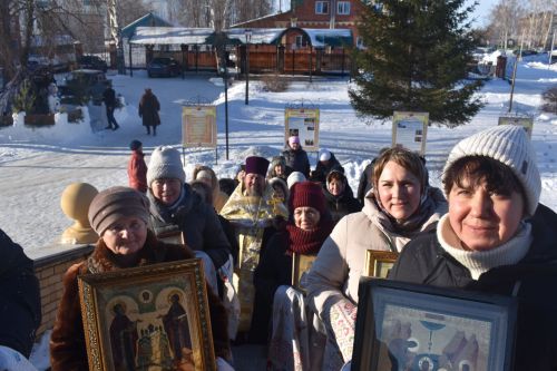 Алексеевцы отпраздновали Крещение Господне