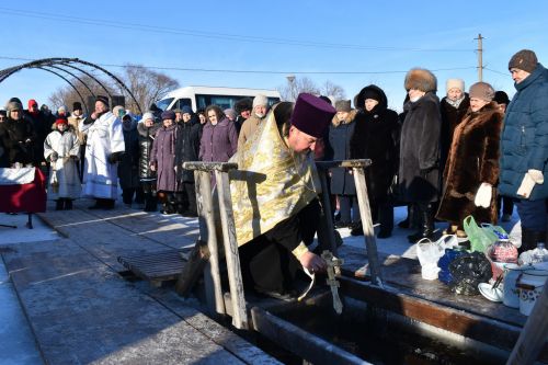 Алексеевцы отпраздновали Крещение Господне