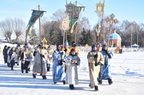 Алексеевцы отпраздновали Крещение Господне