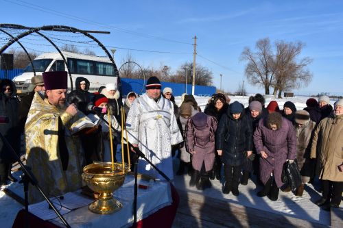 Алексеевцы отпраздновали Крещение Господне