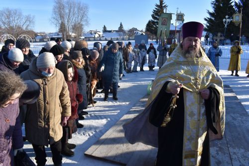 Алексеевцы отпраздновали Крещение Господне