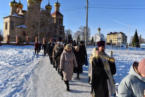 Алексеевцы отпраздновали Крещение Господне