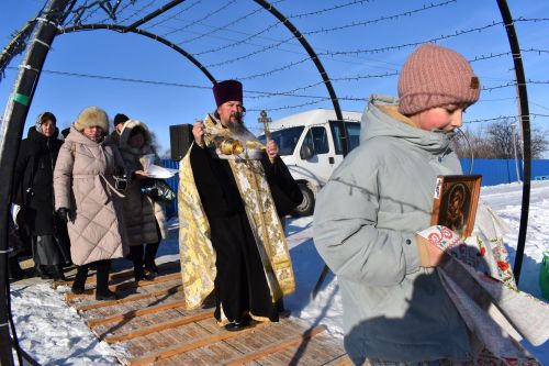 Алексеевцы отпраздновали Крещение Господне