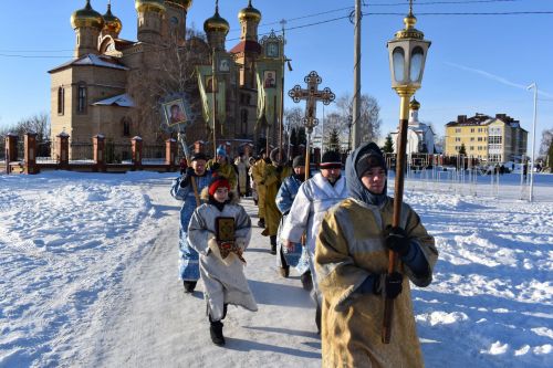 Алексеевцы отпраздновали Крещение Господне