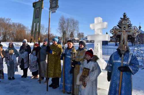 Алексеевцы отпраздновали Крещение Господне